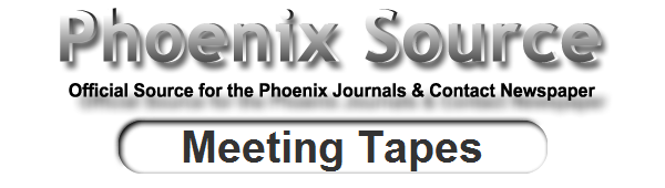 Meeting Tapes